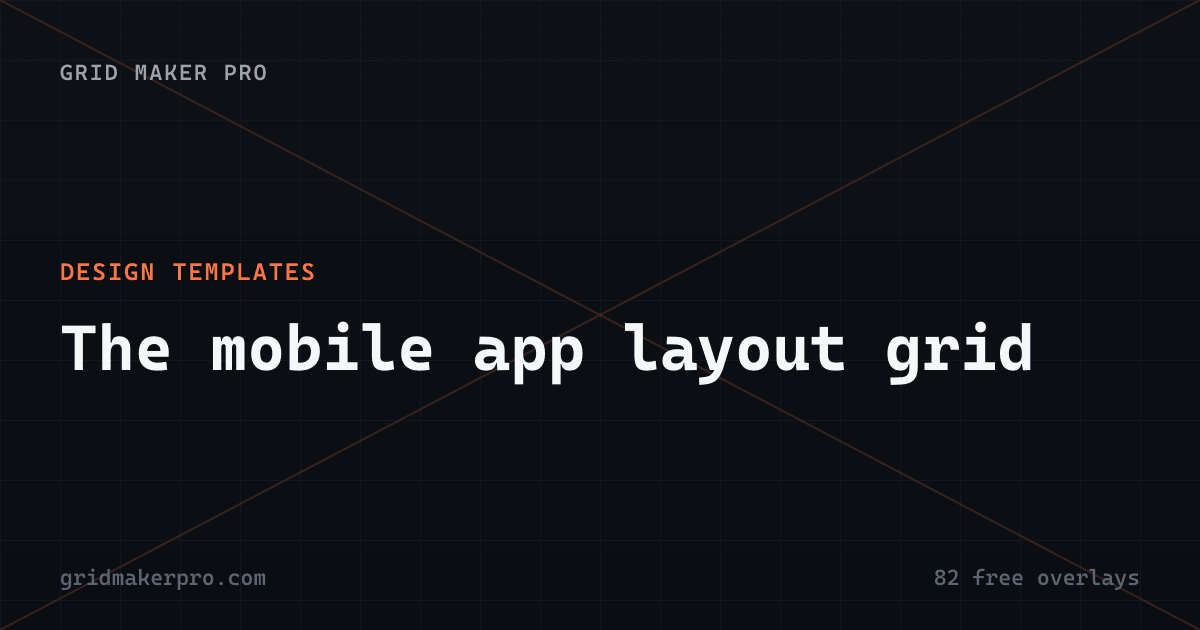 OG preview for design-templates/mobile-app-layout