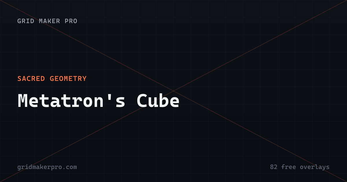 OG preview for sacred-geometry/metatrons-cube