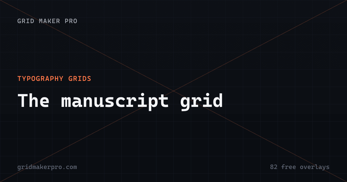 OG preview for typography-grids/manuscript-grid