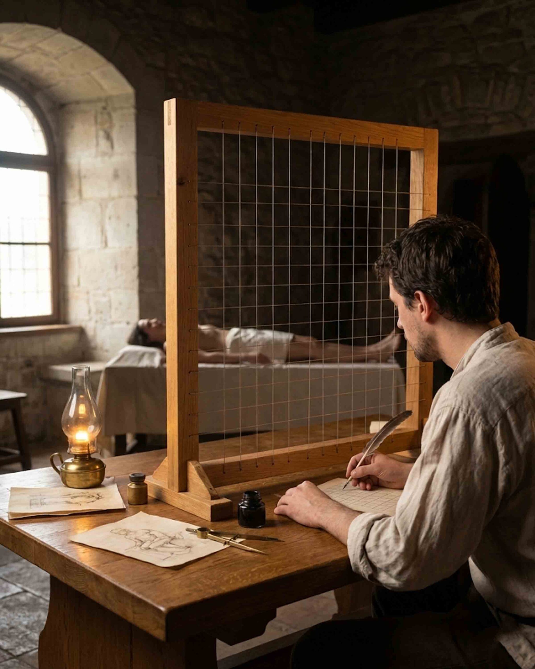 Albrecht Dürer grid device